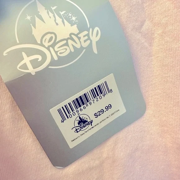Women’s Disney Jack & Sally Light Pink Short Sleeve T-Shirt - Size 1XL - NWT - Picture 4 of 5